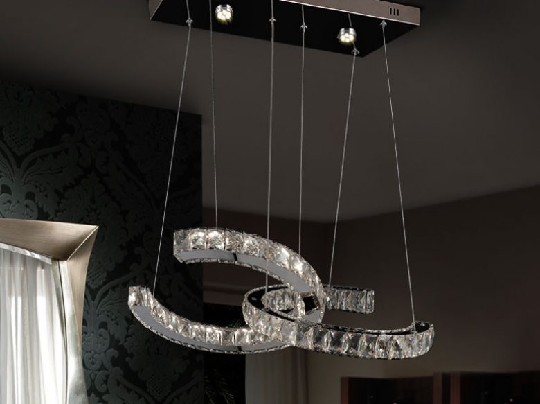 Cristales, tendencia en iluminación. Lighting