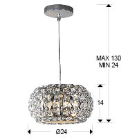medidas colgante diamond Schuller. 507413 medidas colgante diamond Schuller. 507413