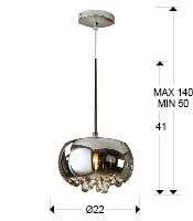 medidas colgante argos 509010 schuller