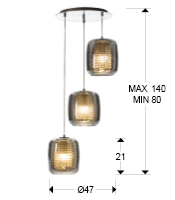 medida colgante Aqua 654639 schuller