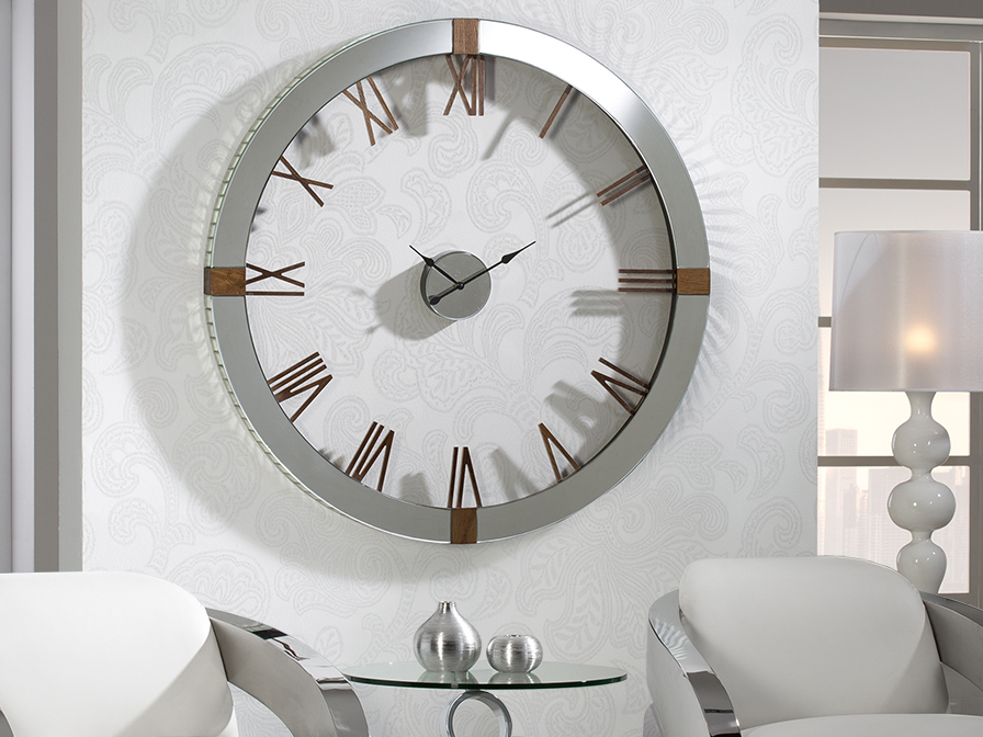 Schuller Furniture   564803  ·TIMES· WALL CLOCK Ø120