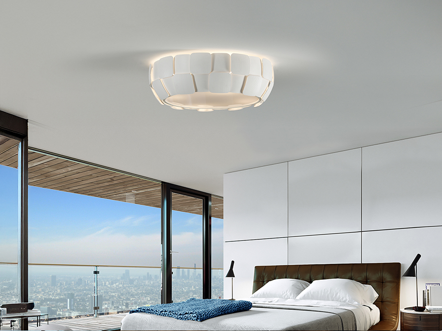 Schuller Lighting Flush Ceiling Lamps Quios 124011  ·QUIOS· CEILING LAMP, 4L.