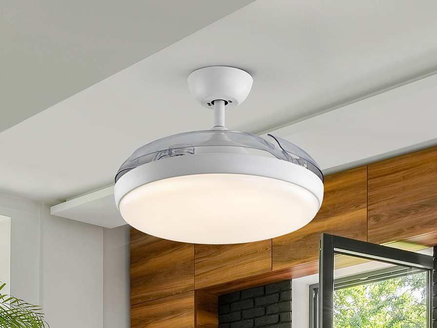 Schuller  Ceiling fans Ø 100 to 120 cm Venturi 169523  VENTURI - WHITE FAN