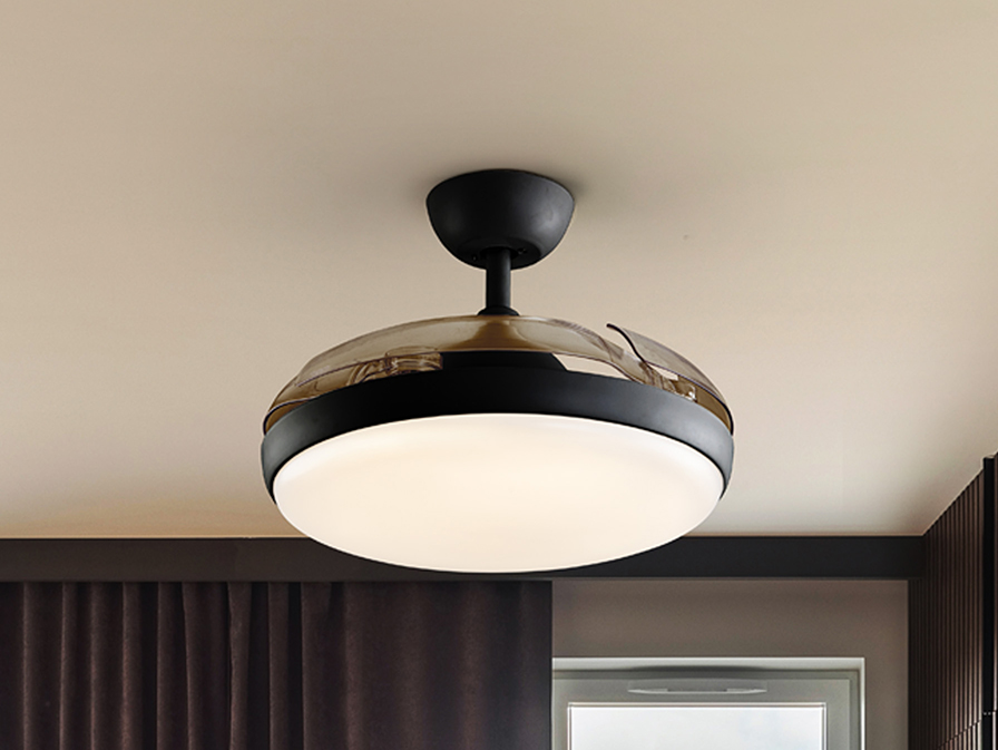 Schuller  Ceiling fans Ø 100 to 120 cm Venturi 169547  VENTURI - BLACK FAN