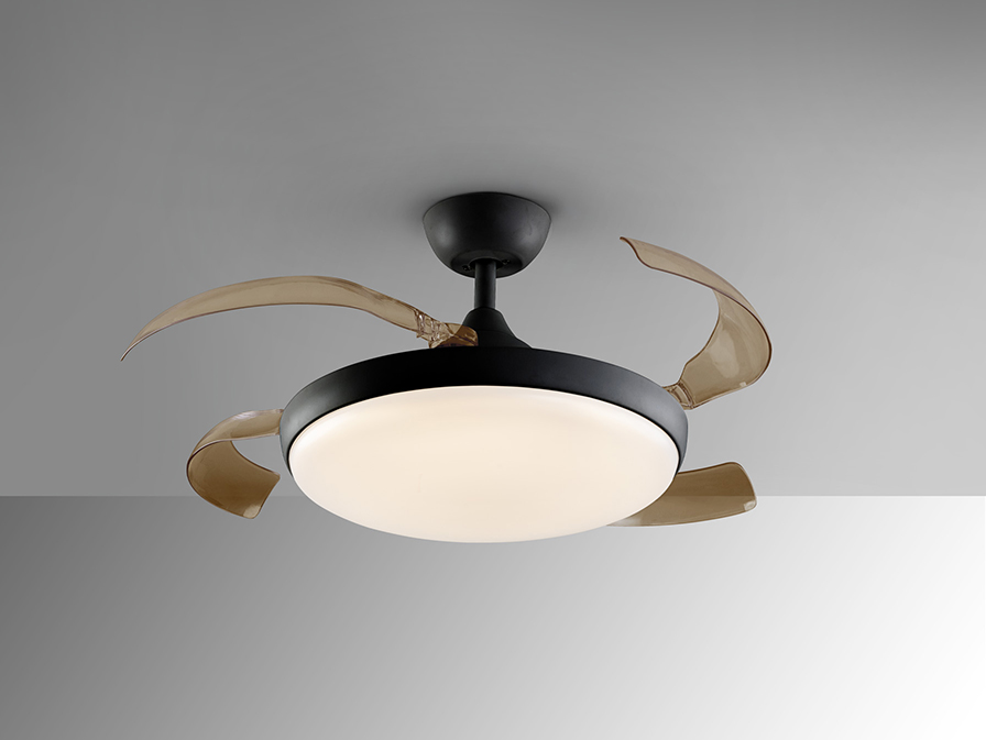 Schuller  Ceiling fans Ø 100 to 120 cm Venturi 169547  VENTURI - BLACK FAN