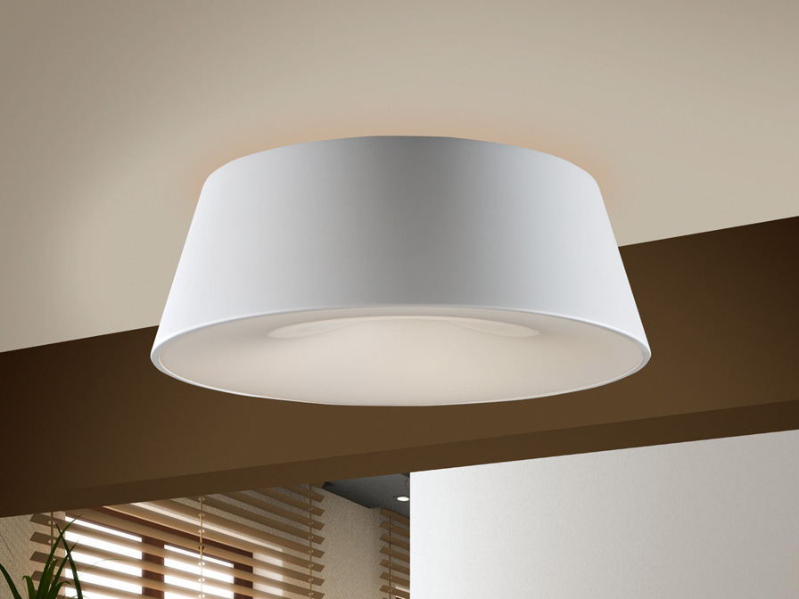 Schuller Ligthing   198533  ·ZONE· WHITE CEILING LAMP, 4L.
