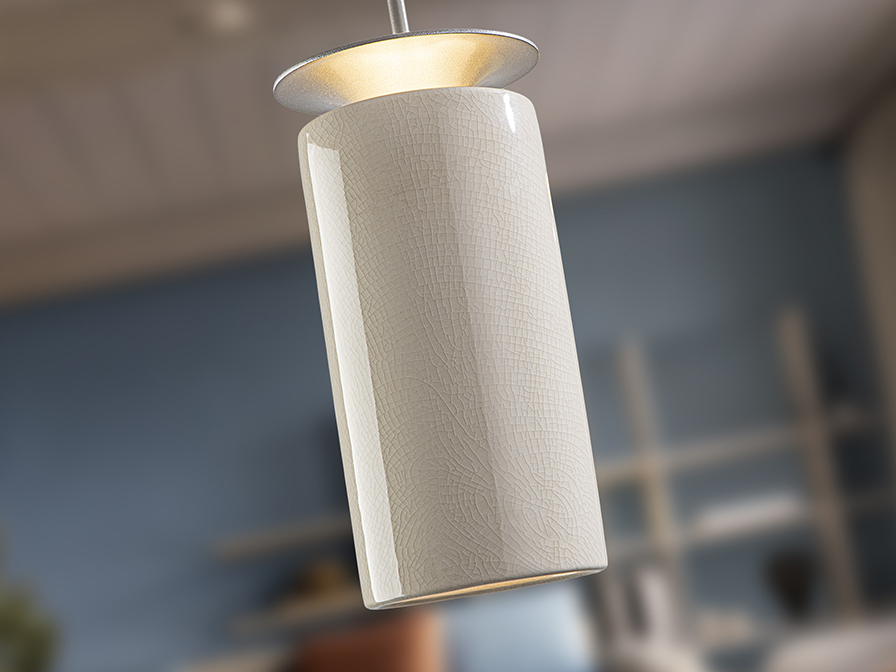 Schuller  1 Light Pendants Alfara 216401  ALFARA - LAMP 1L CREAM