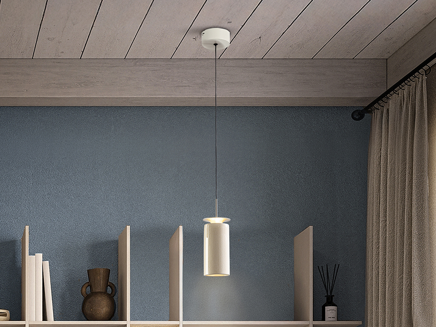 Schuller  1 Light Pendants Alfara 216401  ALFARA - LAMP 1L CREAM