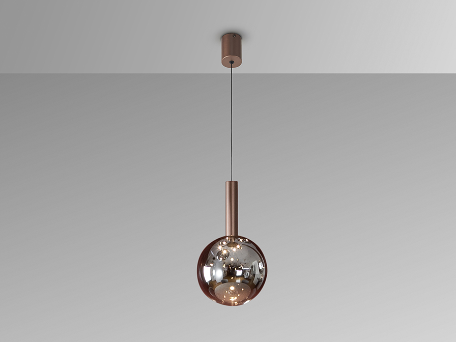 Schuller  1 Light Pendants Sapore 216852  SAPORE - LAMP 1L DARK BRONZE