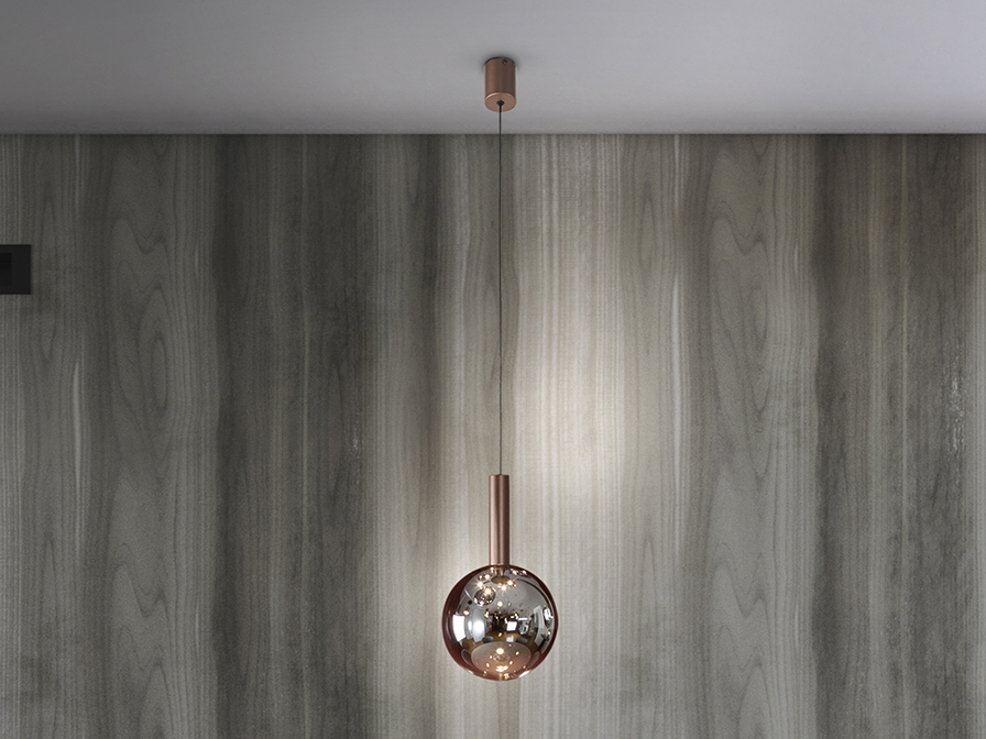 Schuller  1 Light Pendants Sapore 216852  SAPORE - LAMP 1L DARK BRONZE