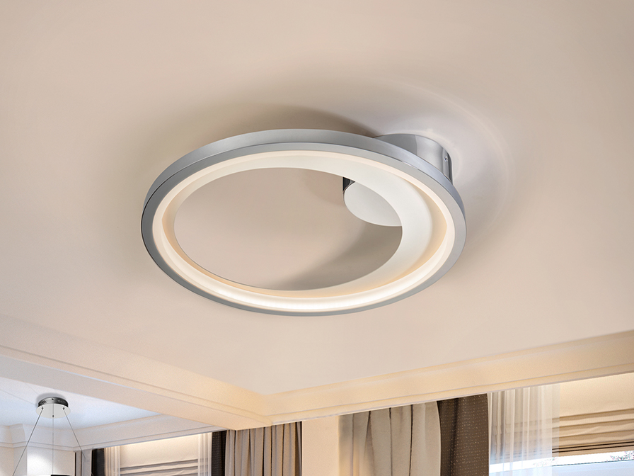 Schuller Ligthing   281483  ·LARIS· LED CEILING LAMP Ø43, CHROME