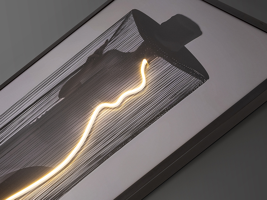 Schuller Decoration,mirrors and.. Paintings with Light Diva 301299  DIVA - LED LIGHT ART 80x120