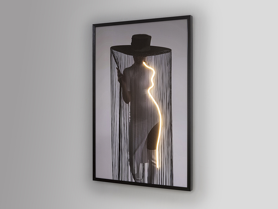 Schuller Decoration,mirrors and.. Paintings with Light Diva 301299  DIVA - LED LIGHT ART 80x120