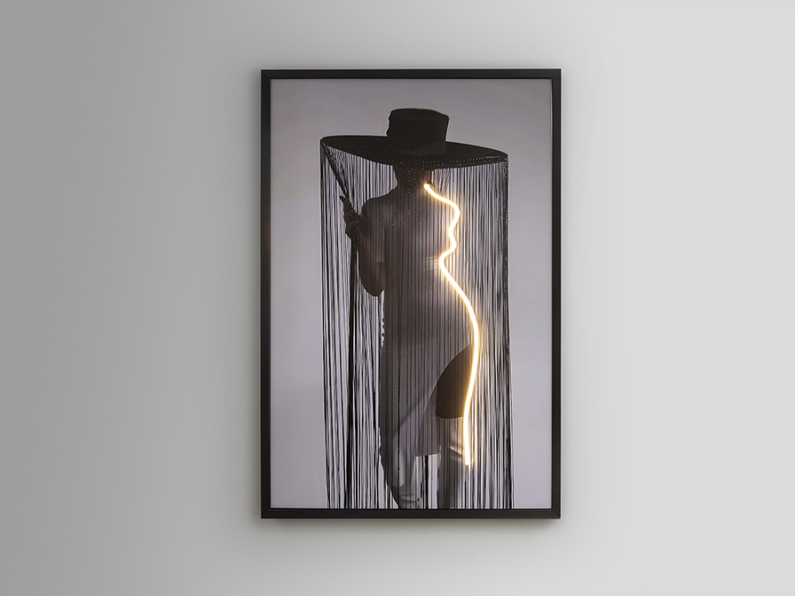 Schuller Decoration,mirrors and.. Paintings with Light Diva 301299  DIVA - LED LIGHT ART 80x120