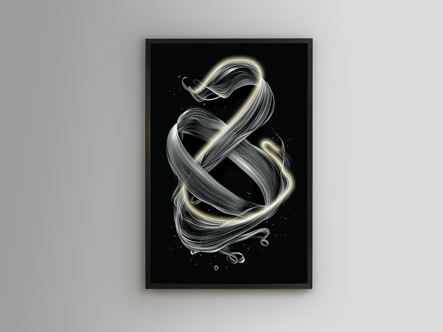Schuller Decoration,mirrors and.. Paintings with Light Cinetic 301381  CINETIC - LED LIGHT ART 80x120
