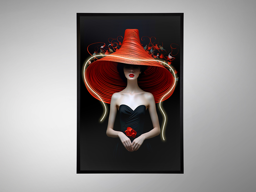 Schuller Decoration,mirrors and.. Paintings with Light Tocado 304122  TOCADO - LED LIGHT FRAME 80x120