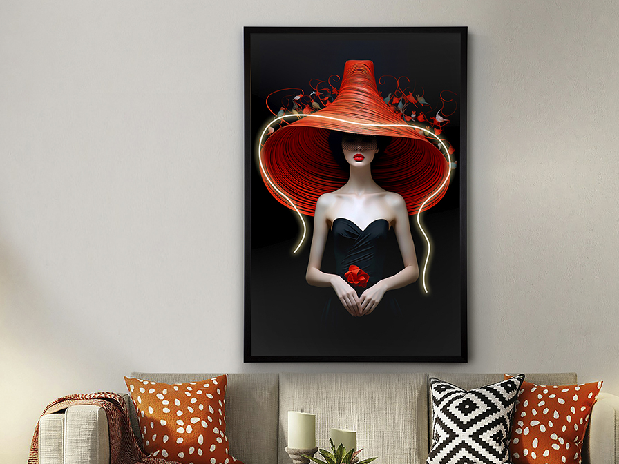 Schuller Decoration,mirrors and.. Paintings with Light Tocado 304122  TOCADO - LED LIGHT FRAME 80x120