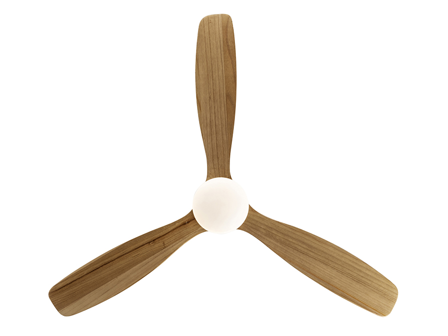 Schuller Lighting Ceiling fans Ø 132 cm Siroco 329521D  SIROCO - NICKEL WOOD FAN DIMMABLE