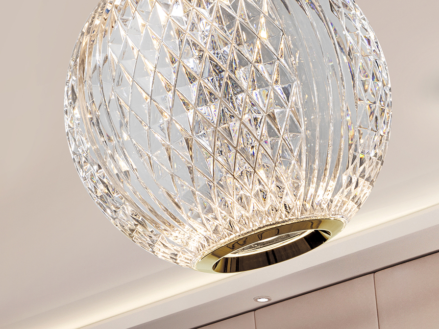 Schuller Lighting 1 Light Pendants Austral 354004  ·AUSTRAL· LED LAMP 1L., Ø12, GOLDEN