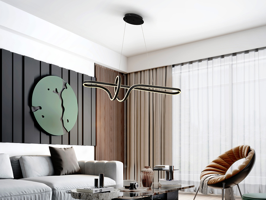 Schuller  Pendants Symphony 359728  SIMPHONY - BLACK LAMP