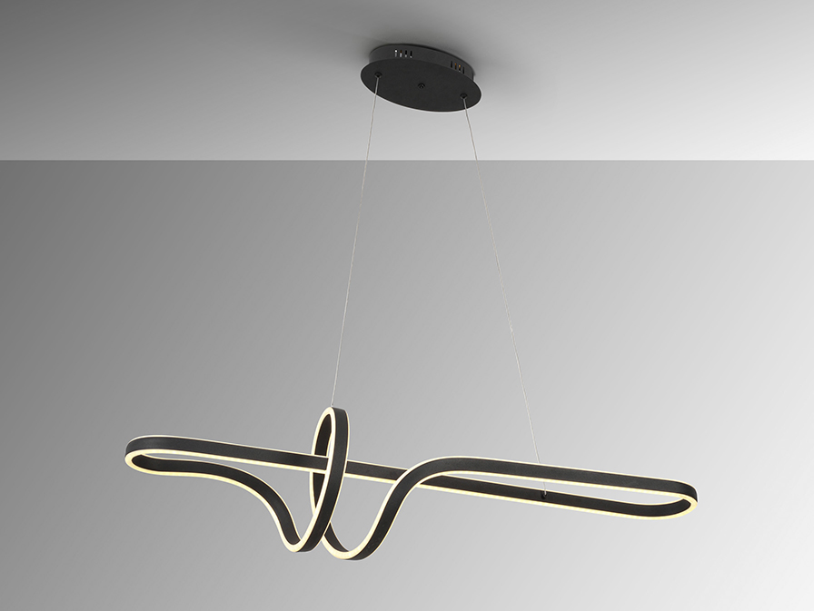 Schuller  Pendants Symphony 359728  SIMPHONY - BLACK LAMP