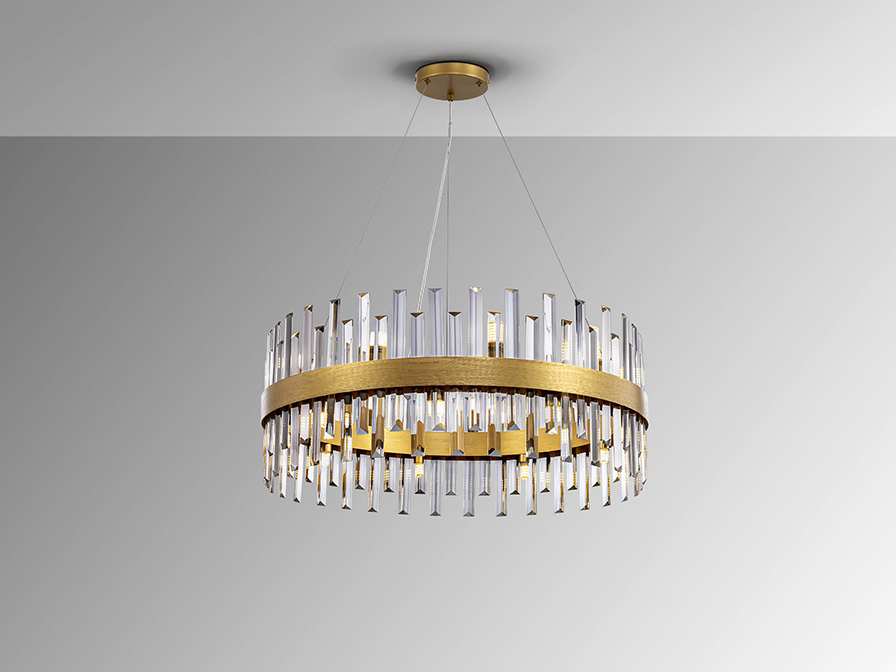 Schuller Lighting Pendants Grace 364751  GRACE - LAMP 18L GOLD D75
