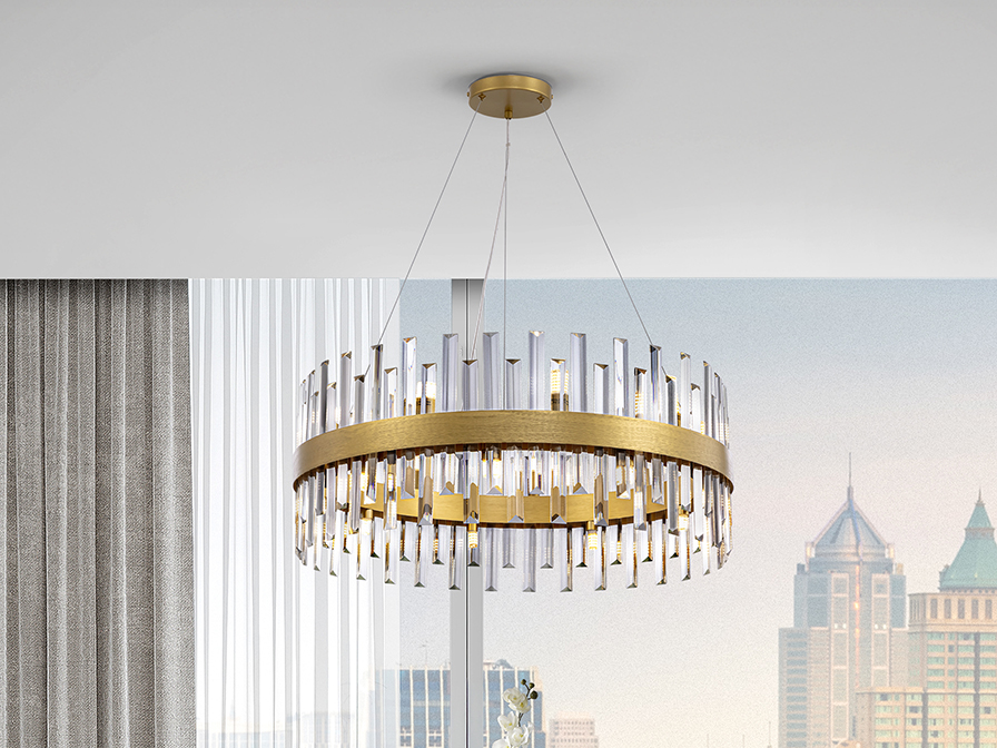 Schuller Lighting Pendants Grace 364751  GRACE - LAMP 18L GOLD D75
