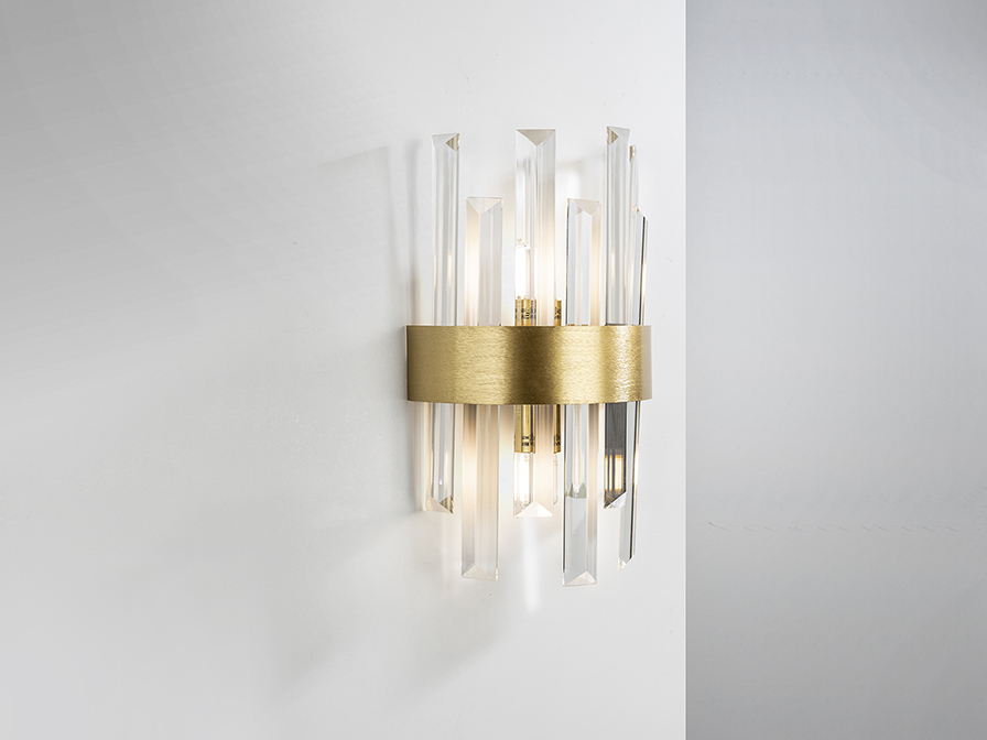 Schuller Lighting Wall lamps Grace 365093  ·GRACE· WALL LAMP, 2L., GOLDEN