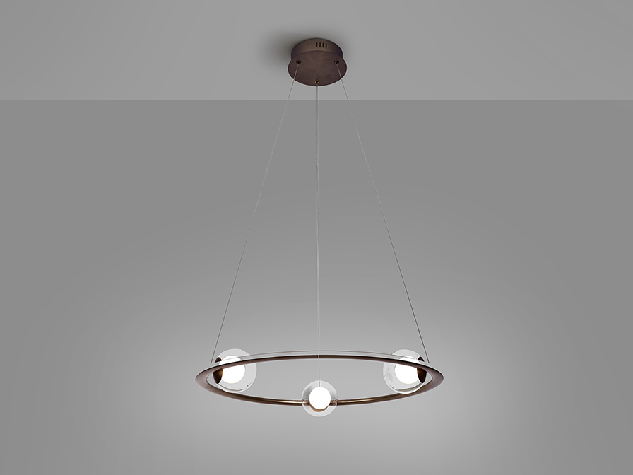 Schuller  Pendants Tirsa 365512  TIRSA - LAMP BRONZE D60