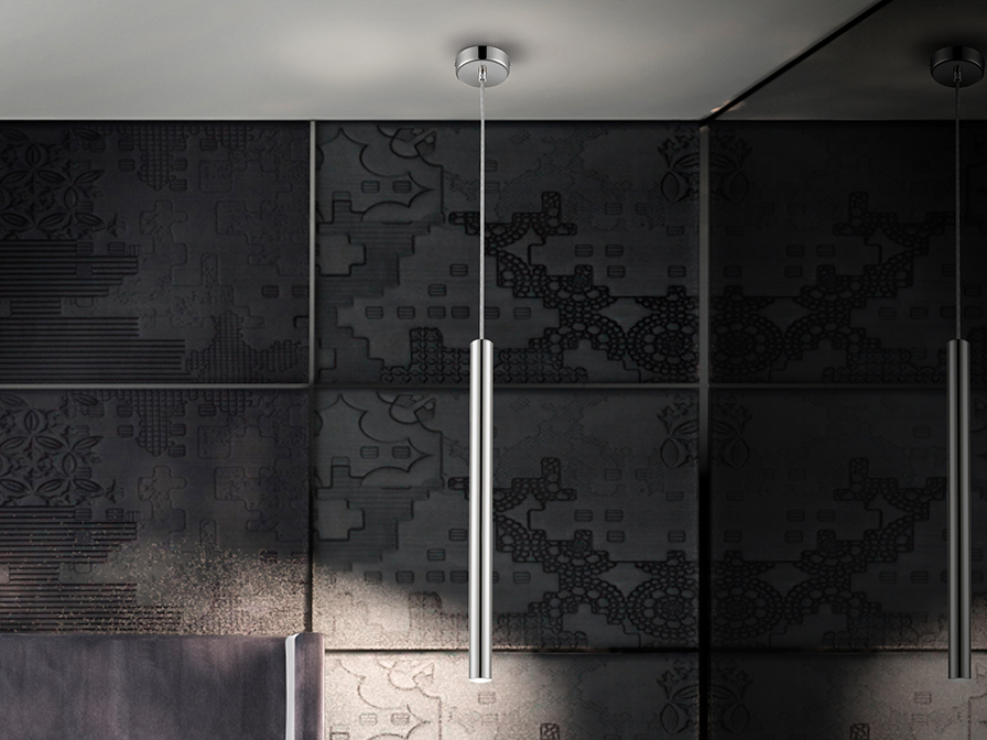 Schuller Lighting 1 Light Pendants Varas 373084  ·VARAS· LAMP, 1L., CHROME