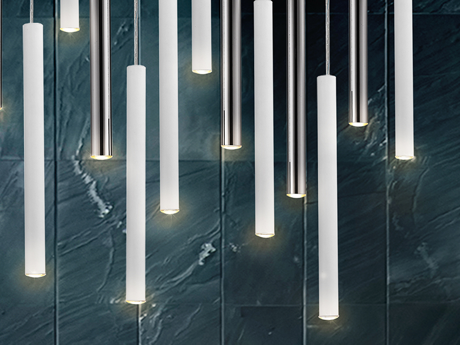 Schuller Ligthing   373416G  ·VARAS·LAMP,14L., CHROME/WHITE. MAX. 3M.