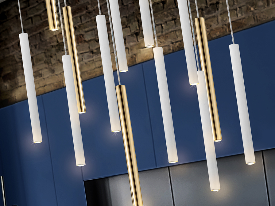 Schuller Ligthing   373437G  ·VARAS· LAMP,14L., GOLD/WHITE. MAX 3M.