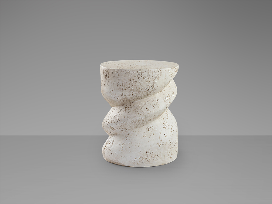 Schuller Decoration,mirrors and.. Side tables Salomon 409230  SALOMON - WHITE SIDE TABLE