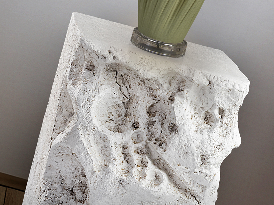 Schuller Decoration,mirrors and.. Side tables Block 409483  BLOCK - WHITE SIDE TABLE