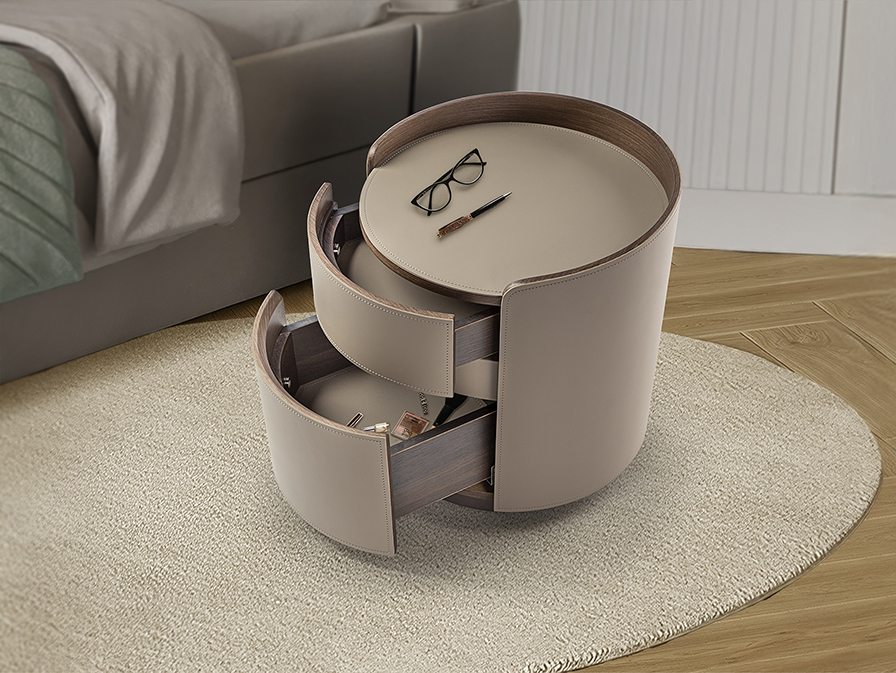 Schuller Decoration,mirrors and.. Night table Cirze 411752  CIRZE- NIGHT TABLE- BEIGE