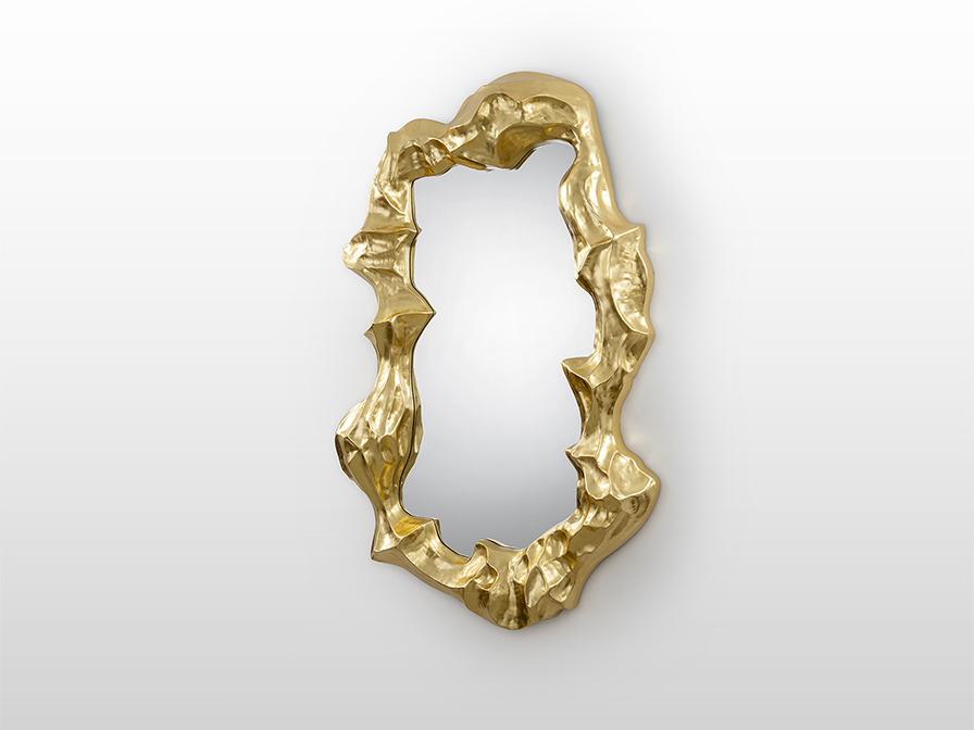 Schuller  Mirrors with frame Tatum 475921  TATUM - GOLD MIRROR