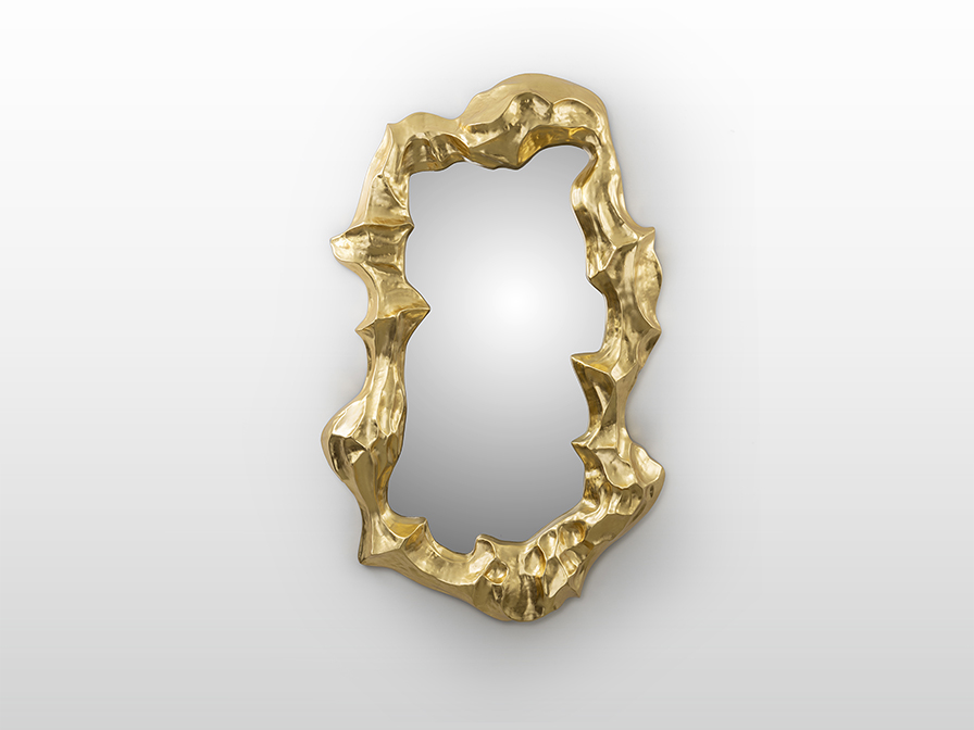 Schuller  Mirrors with frame Tatum 475921  TATUM - GOLD MIRROR
