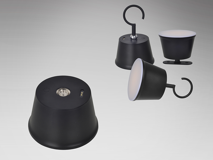 Schuller Lighting Table lamps Cuco 498238  CUCO- LED TABLE LAMP, BLACK