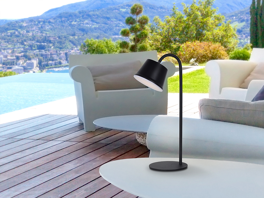 Schuller Lighting Table lamps Cuco 498238  CUCO- LED TABLE LAMP, BLACK