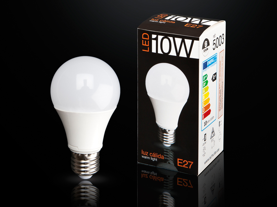 Schuller Lighting Bulbs and Accessories E27 5003  LED GLOBE BULB, 3000K 10W E27