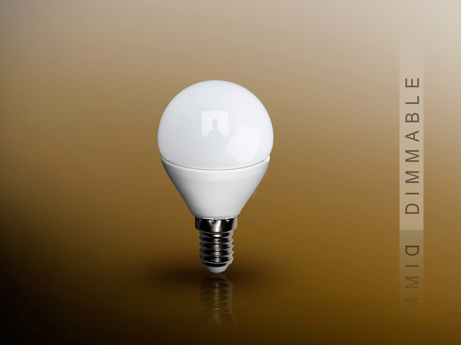 Schuller Lighting Bulbs and Accessories E14 50069  DIMMABLE LED BULB 3000K 7W E14