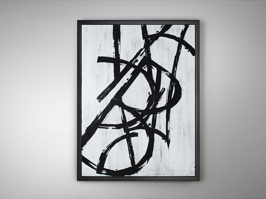 Schuller Decoration,mirrors and.. Paintings Graphos Blanco 500821  GRAPHOS BLANCO - COMPOSITION 75x100
