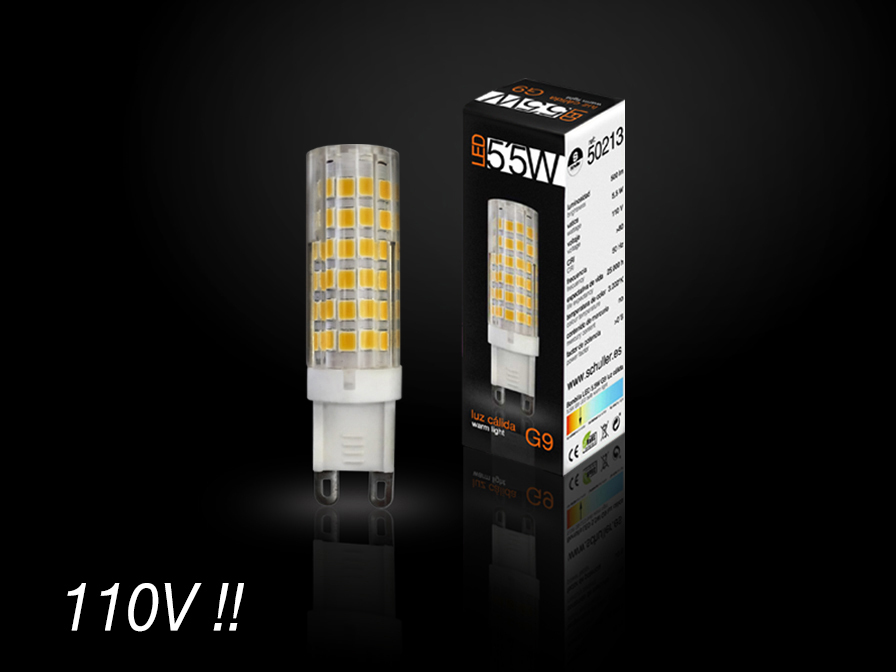 Schuller Ligthing Bulbs and Accessories G9 50213  G9 LED BULB 3000K 5.5W 110V