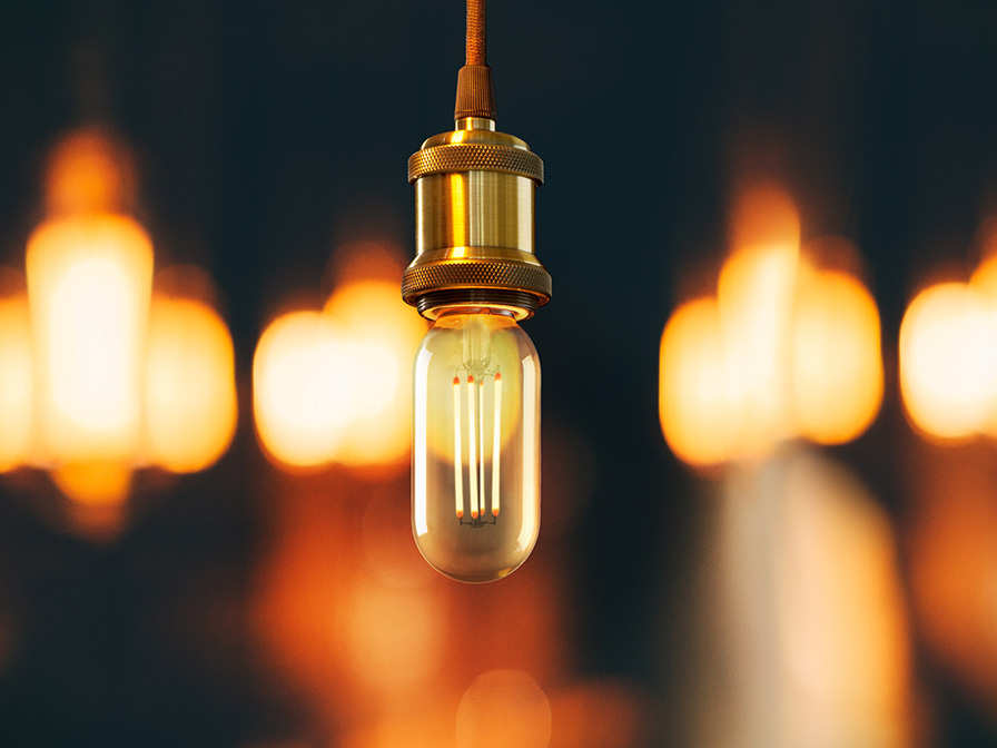 Schuller Lighting Bulbs and Accessories Vintage Dimmable 5035  ·VINTAGE· LED BULB T45 8W E27