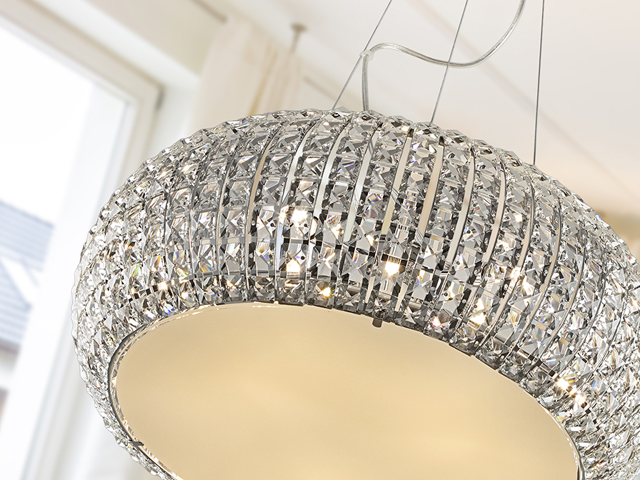 Schuller Lighting Pendants Diamond 507514  ·DIAMOND· LARGE PENDANT