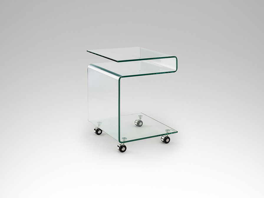 Schuller Decoration,mirrors and.. Side tables Glass 552522  ·GLASS· CLEAR SIDE TABLE