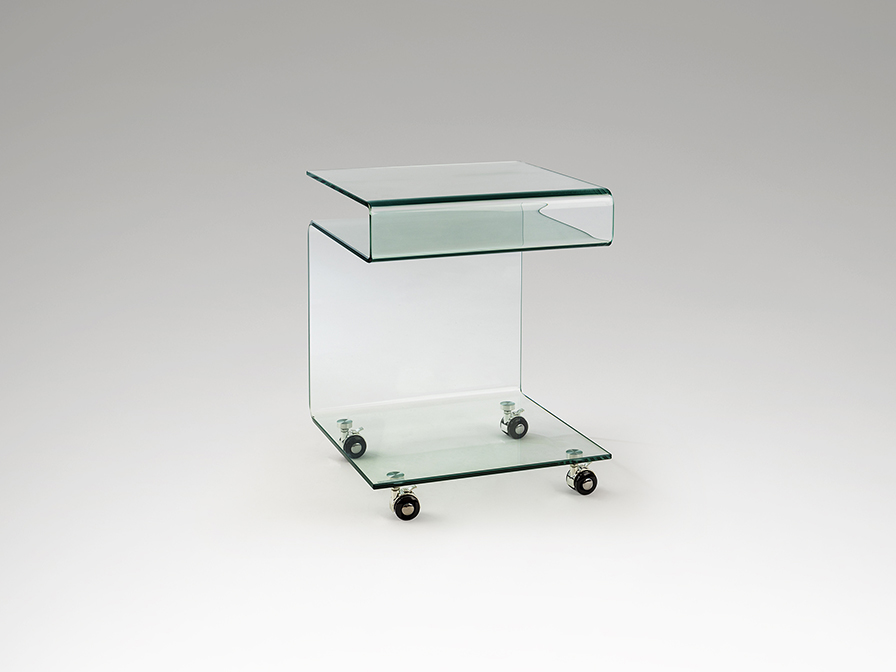 Schuller Decoration,mirrors and.. Side tables Glass 552522  ·GLASS· CLEAR SIDE TABLE