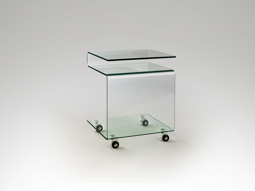 Schuller Decoration,mirrors and.. Side tables Glass 552522  ·GLASS· CLEAR SIDE TABLE