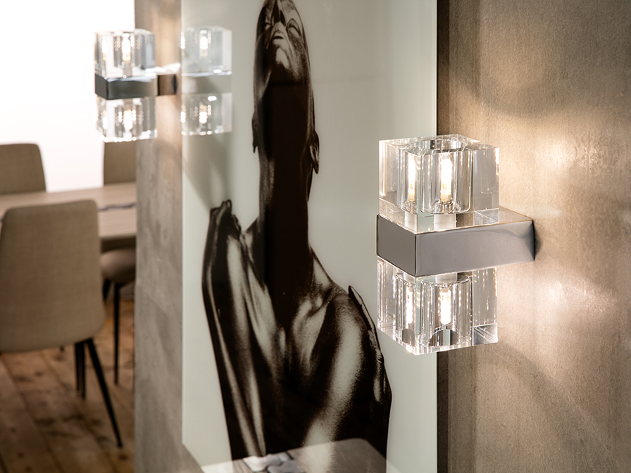 Schuller Ligthing   571034G9  ·CUBIC· WALL LAMP, 2L. G9
