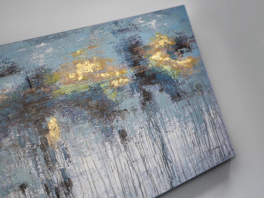 Schuller Decoration,mirrors and.. Paintings Aquas 602945  ·AQUAS· ACRYLIC, 90x150